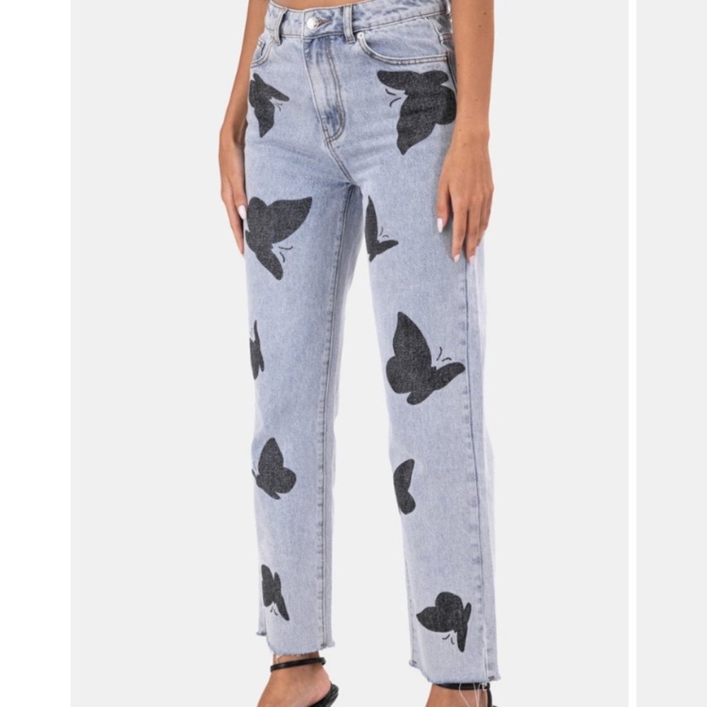 Adika butterfly jeans